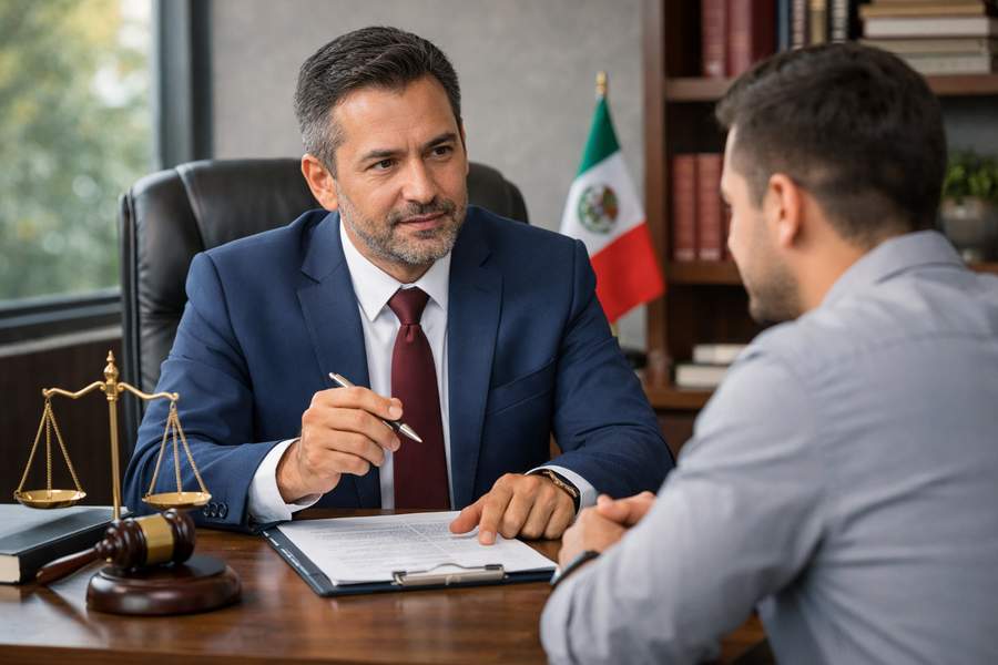 Abogado civil asesorando a cliente en Guadalajara