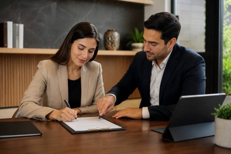 Firma de un contrato de confidencialidad entre dos empresas en Guadalajara
