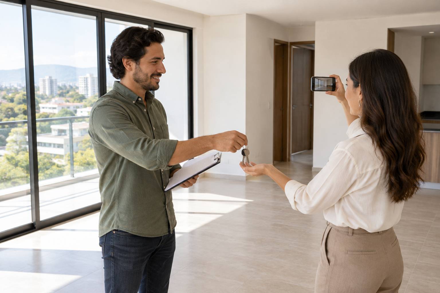 Entrega de inmueble rentado documentada en Guadalajara